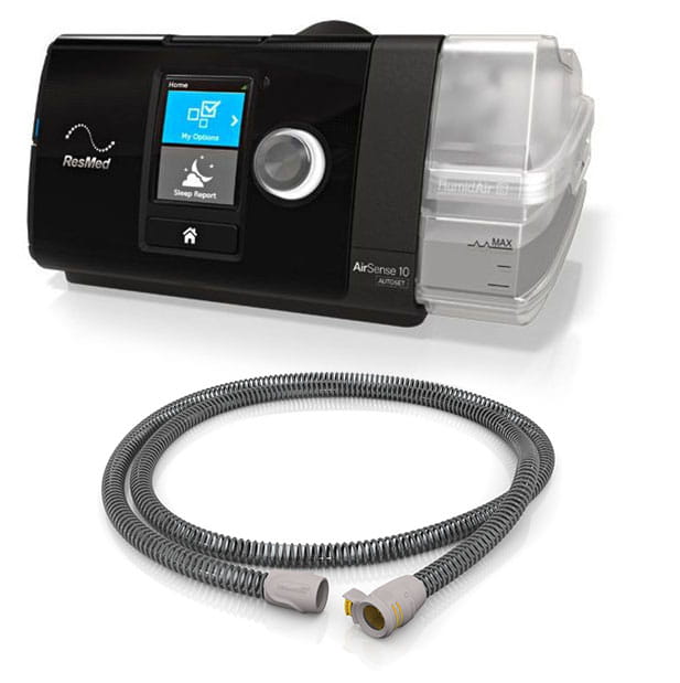 Aparat AirSense 10 AutoSet z nawilżaczem i podgrzewaną rurą ClimateLineAir ResMed